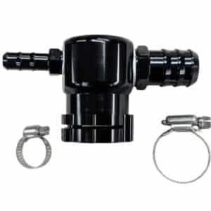 BAJACUSTOMS 7 Jeep Wrangler JL 2.0L Heater Hose Aluminum T-Fitting | Replaces OEM 68280784AB